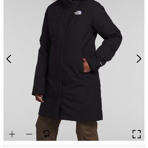 The North Face Black Arctic Parka Coat